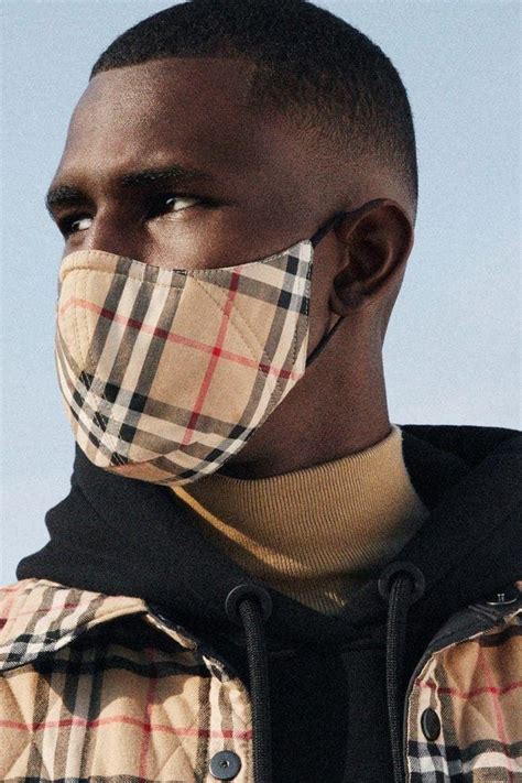 Burberry Is Bringing Its Signature Check to Face Masks 